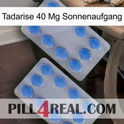 Tadarise 40 Mg Sunrise 20